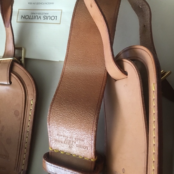 Louis Vuitton luggage /bag name tag 3 sets with box . Each set $82 no box. - Picture 9 of 13